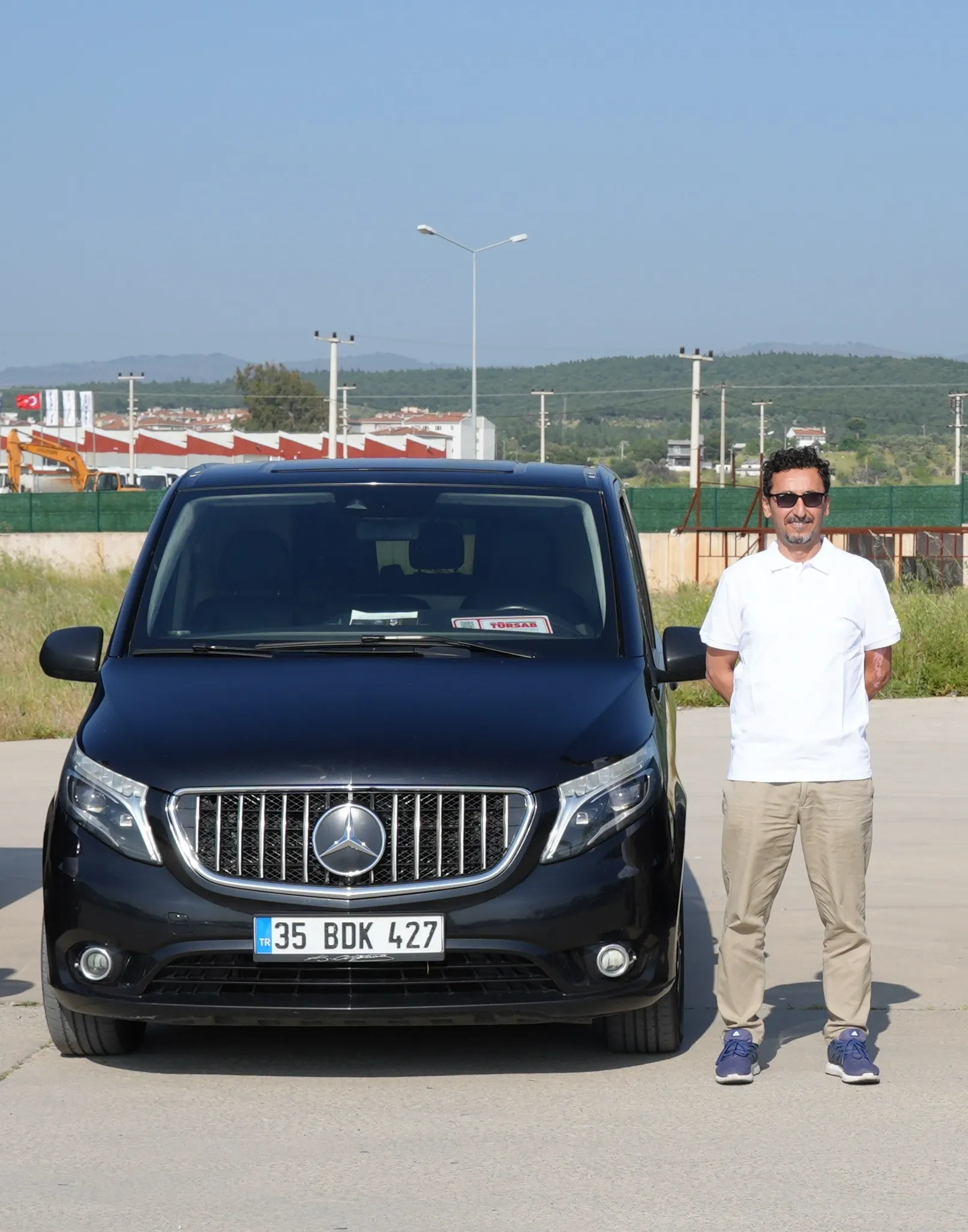 İzmir havalimanı Didim tur operatörü Mercedes Vito