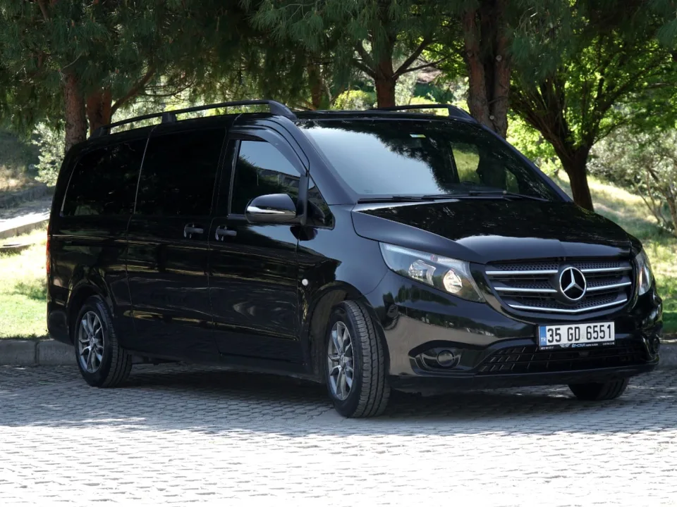 Siyah 9+1 VIP minibus dis gorunumu